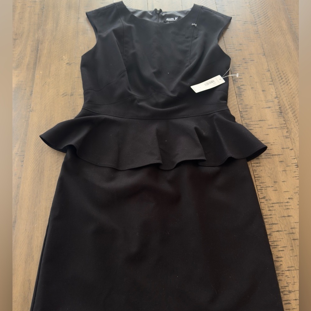Allen B. By Allen Schwartz Black Midi Dress